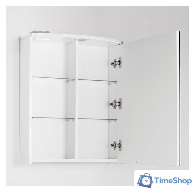  Style Line Шкаф с зеркалом Жасмин-2 60 (с подсветкой) - Изображение №2 — Интернет-магазин Time-Shop