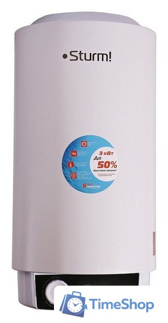 Накопительный электрический водонагреватель Sturm WH3015UR - Изображение №1 — Интернет-магазин Time-Shop