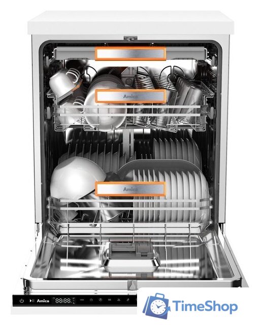 Встраиваемая посудомоечная машина Amica DIF68C8EMONiE - Изображение №2 — Интернет-магазин Time-Shop