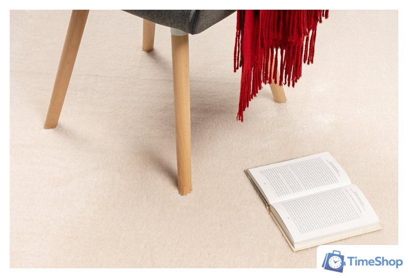 Ковер для жилой комнаты Karven Post Dokuma Sacakli 160x230 KV 035 (Vizon/бежевый) - Изображение №3 — Интернет-магазин Time-Shop