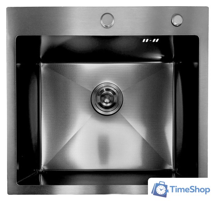 Кухонная мойка Asteria A5550NB-D1 (черный декор) - Изображение №1 — Интернет-магазин Time-Shop