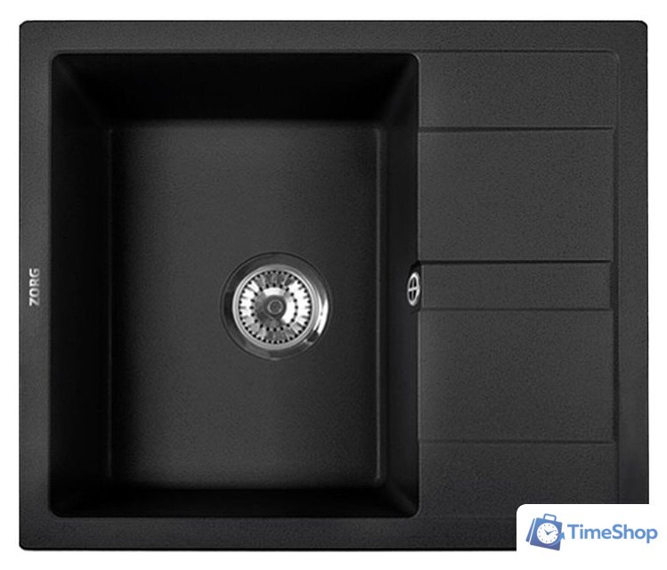 Кухонная мойка ZorG Apollo 58 (черный опал) - Изображение №1 — Интернет-магазин Time-Shop