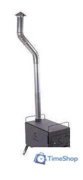 Свободностоящая печь-камин Следопыт Heavy большая (с экранами, угловыми трубами и грибком) PF-SW-09 - Изображение №2 — Интернет-магазин Time-Shop