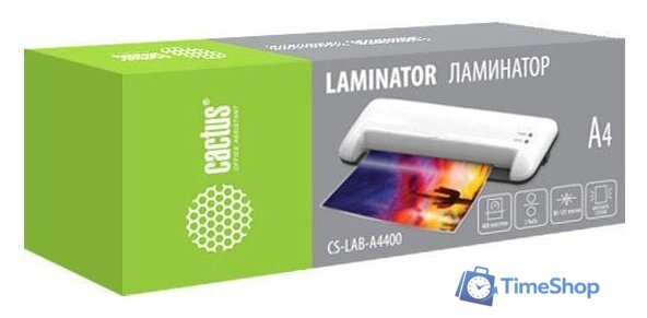 Ламинатор CACTUS CS-LAB-A4400 - Изображение №2 — Интернет-магазин Time-Shop