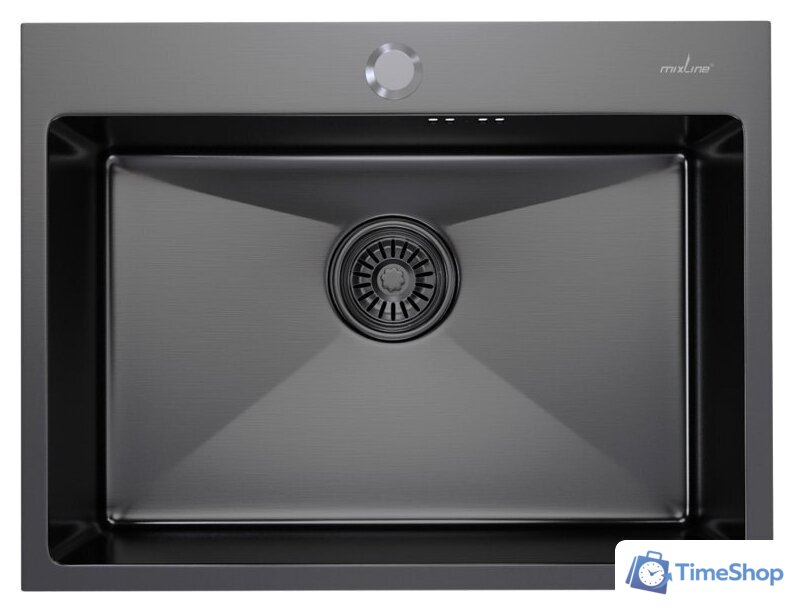 Кухонная мойка Mixline 547236 (черный графит, 3 мм) - Изображение №1 — Интернет-магазин Time-Shop