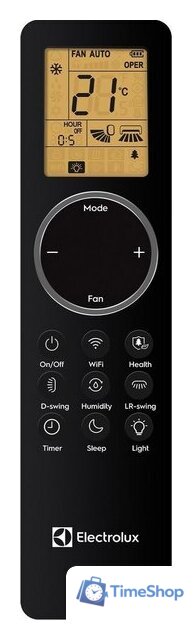 Кондиционер Electrolux Enterprise EACS/I-09HEN-BLACK/N8 - Изображение №2 — Интернет-магазин Time-Shop