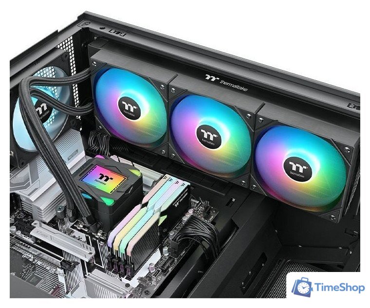 Система жидкостного охлаждения для процессора Thermaltake LA360 ARGB Sync CL-W459-PL12SW-A - Изображение №5 — Интернет-магазин Time-Shop