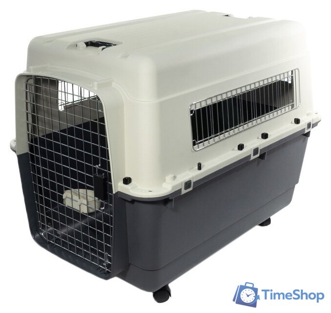 Переноска Triol Premium Extra Large (белый/серый) - Изображение №1 — Интернет-магазин Time-Shop