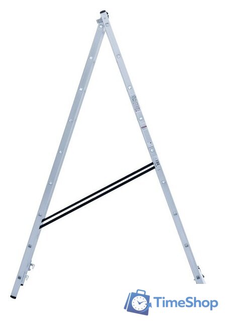 Лестница-стремянка Новая высота NV 122 алюминиевая двухсекционная 2x9 ступеней - Изображение №4 — Интернет-магазин Time-Shop