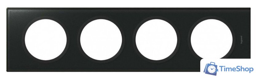 Рамка Legrand Celiane 69304 (смальта графит) - Изображение №1 — Интернет-магазин Time-Shop