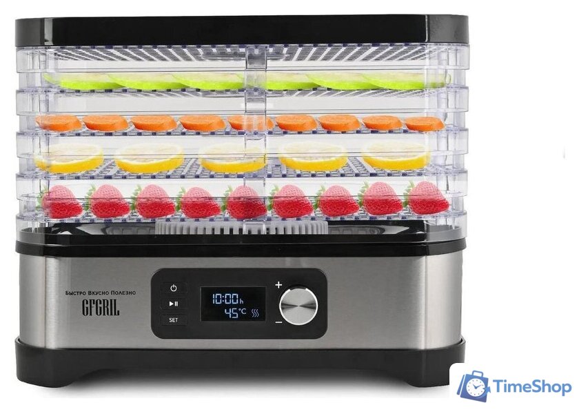 Сушилка для овощей и фруктов GFgril GFD-001 - Изображение №19 — Интернет-магазин Time-Shop