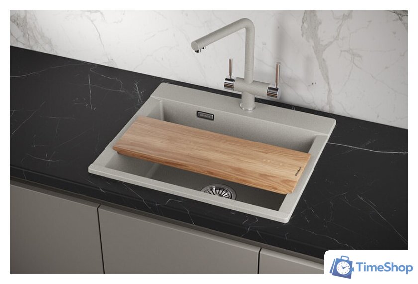 Кухонная мойка Granula ES-5804 (базальт) - Изображение №3 — Интернет-магазин Time-Shop