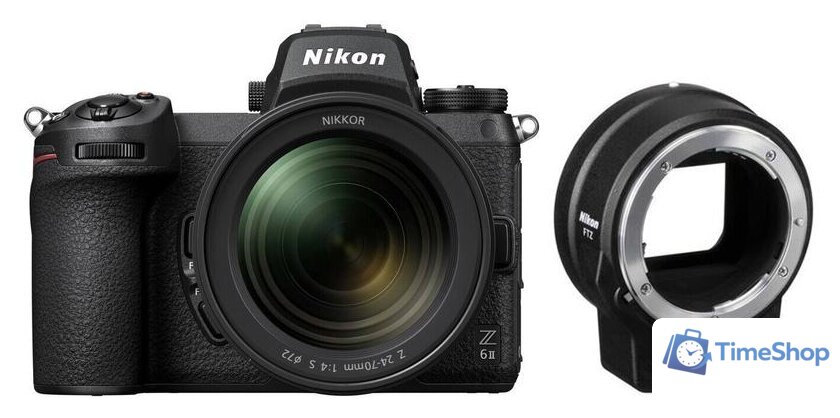 Беззеркальный фотоаппарат Nikon Z6 II Kit 24-70mm + FTZ Adapter - Изображение №1 — Интернет-магазин Time-Shop