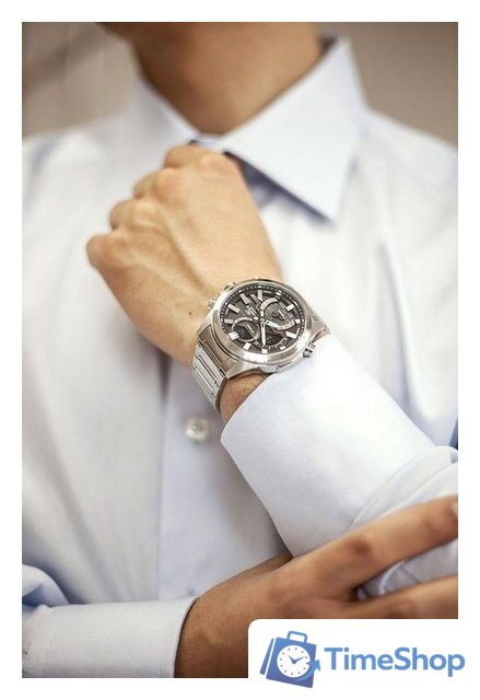 Наручные часы Casio Edifice ECB-30D-1A - Изображение №8 — Интернет-магазин Time-Shop