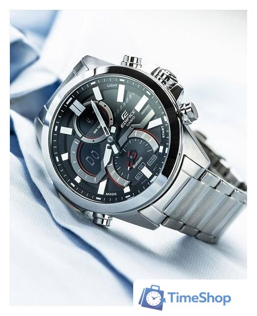 Наручные часы Casio Edifice ECB-30D-1A - Изображение №5 — Интернет-магазин Time-Shop