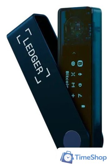 Аппаратный криптокошелек Ledger Nano X (темно-синий) - Изображение №1 — Интернет-магазин Time-Shop