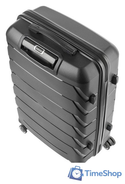 Чемодан-спиннер DoubleW YF-PP02 (S, красный) - Изображение №2 — Интернет-магазин Time-Shop