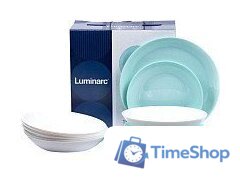 Набор тарелок Luminarc Diwali Color P5912 - Изображение №1 — Интернет-магазин Time-Shop