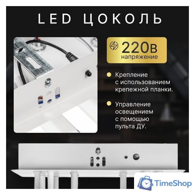 Припотолочная люстра Sundays Home R-45 6365 - Изображение №4 — Интернет-магазин Time-Shop