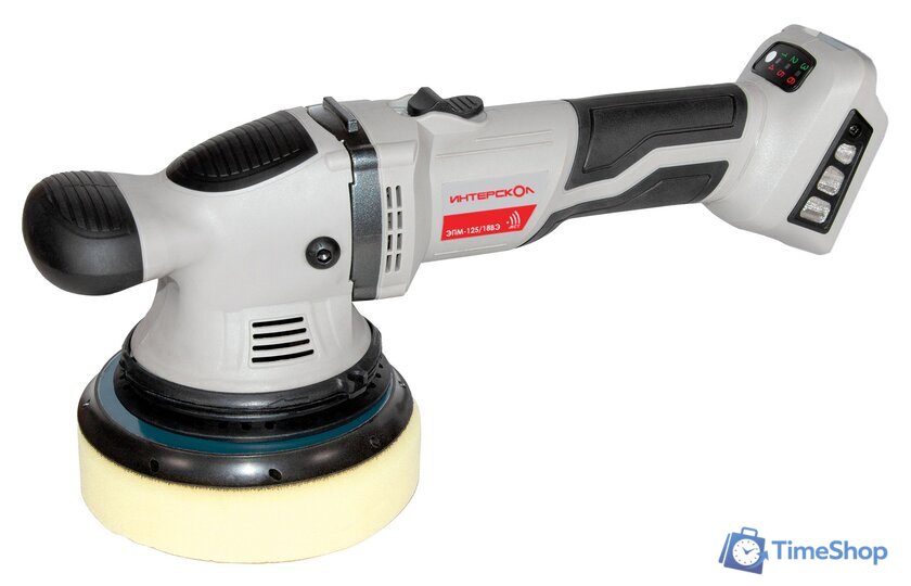 Полировальная машина Интерскол ЭПМ-125/18ВЭ (без АКБ) - Изображение №1 — Интернет-магазин Time-Shop