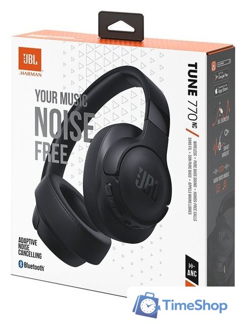 Наушники JBL Tune 770NC (черный, китайская версия) - Изображение №12 — Интернет-магазин Time-Shop