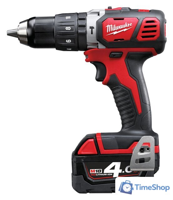 Ударная дрель-шуруповерт Milwaukee M18 BPD-402C 4933443520 (с 2-мя АКБ, кейс) - Изображение №1 — Интернет-магазин Time-Shop
