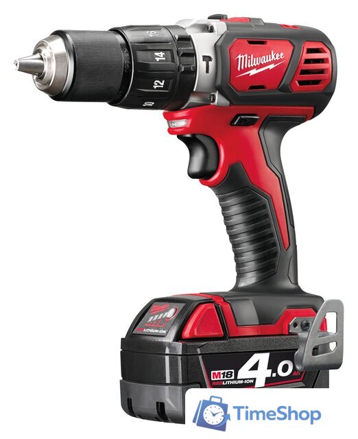 Ударная дрель-шуруповерт Milwaukee M18 BPD-402C 4933443520 (с 2-мя АКБ, кейс) - Изображение №2 — Интернет-магазин Time-Shop