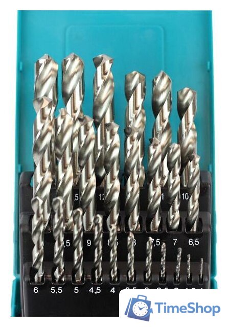 Набор сверл Total TACSD0251 (25 предметов) - Изображение №6 — Интернет-магазин Time-Shop