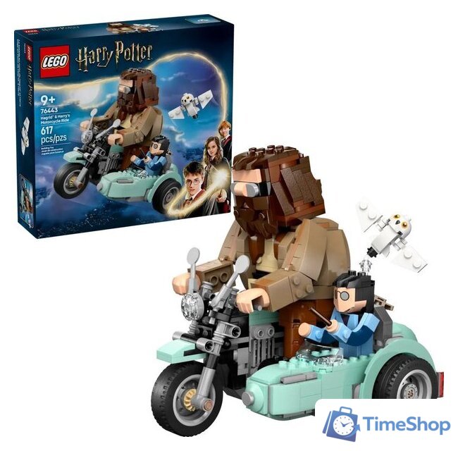 Конструктор LEGO Harry Potter 76443 Поездка Хагрида и Гарри на мотоцикле - Изображение №1 — Интернет-магазин Time-Shop