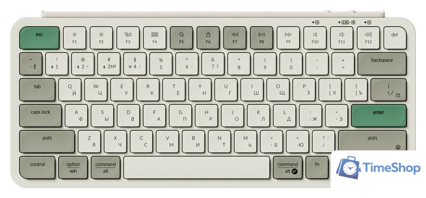 Клавиатура Keychron B1 Pro B1P-K12-RU (ретро зеленый) - Изображение №1 — Интернет-магазин Time-Shop