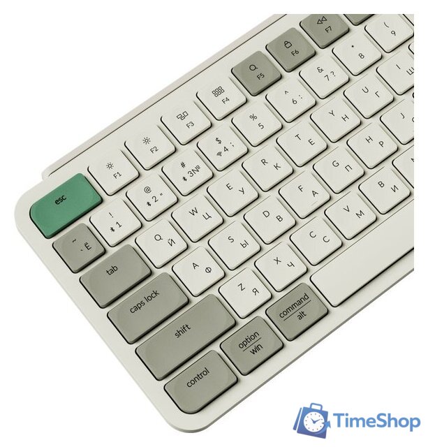 Клавиатура Keychron B1 Pro B1P-K12-RU (ретро зеленый) - Изображение №4 — Интернет-магазин Time-Shop