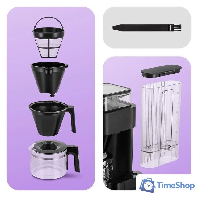 Капельная кофеварка Kitfort KT-7371 - Изображение №3 — Интернет-магазин Time-Shop
