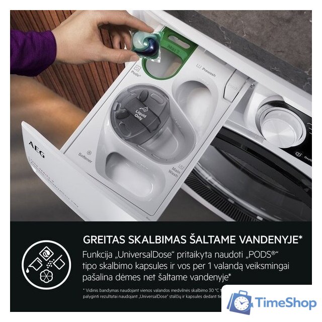 Стирально-сушильная машина AEG LWR73166OE - Изображение №10 — Интернет-магазин Time-Shop