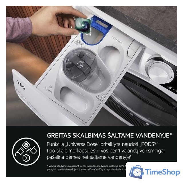 Стирально-сушильная машина AEG LWR73166OE - Изображение №11 — Интернет-магазин Time-Shop