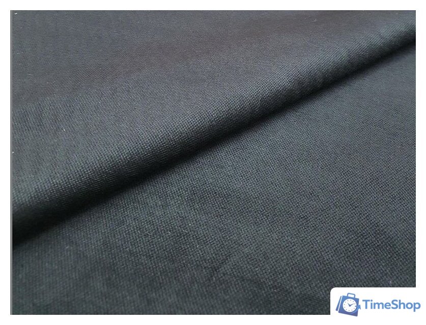 Диван Лига диванов Дубай лайт полки справа 114330 (микровельвет черный/экокожа белый) - Изображение №9 — Интернет-магазин Time-Shop