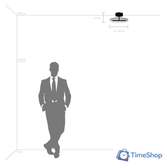 Припотолочная люстра Lightstar Acrile 738033 - Изображение №4 — Интернет-магазин Time-Shop