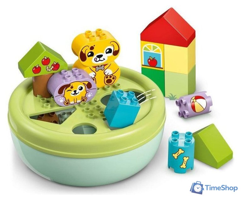 Конструктор LEGO Duplo Сортировщик фигур: дом для щенков 10441 - Изображение №9 — Интернет-магазин Time-Shop