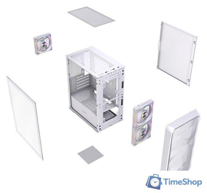 Корпус Powercase Mistral SM06 ARGB CMMSM06W-A3 - Изображение №6 — Интернет-магазин Time-Shop