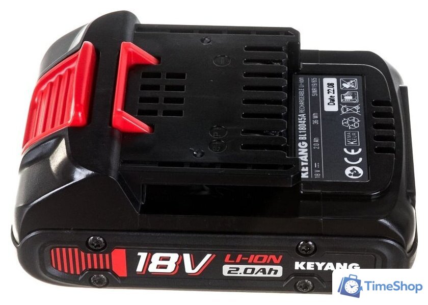 Дрель-шуруповерт Keyang DD18BL-W Set (с 2-мя АКБ, кейс) - Изображение №6 — Интернет-магазин Time-Shop
