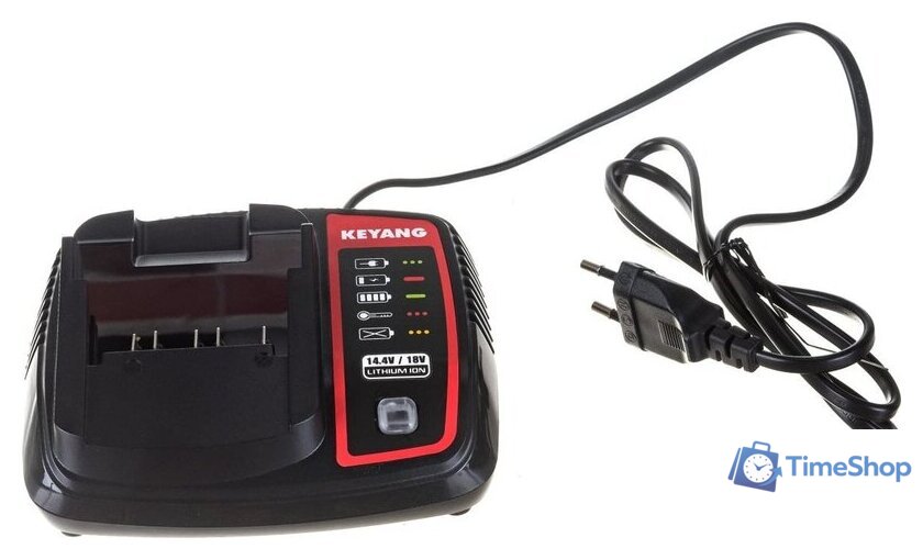 Дрель-шуруповерт Keyang DD18BL-W Set (с 2-мя АКБ, кейс) - Изображение №8 — Интернет-магазин Time-Shop