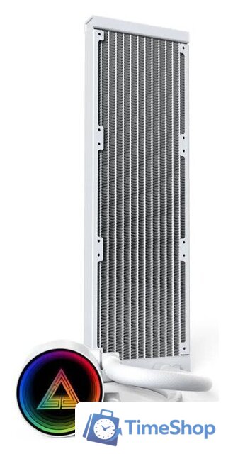 Система жидкостного охлаждения для процессора Montech LightFlow ARGB 360 (белый) - Изображение №3 — Интернет-магазин Time-Shop