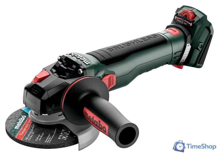Угловая шлифмашина Metabo WVB 18 LT BL 11-125 Quick Inox 613091850 (без АКБ) - Изображение №1 — Интернет-магазин Time-Shop