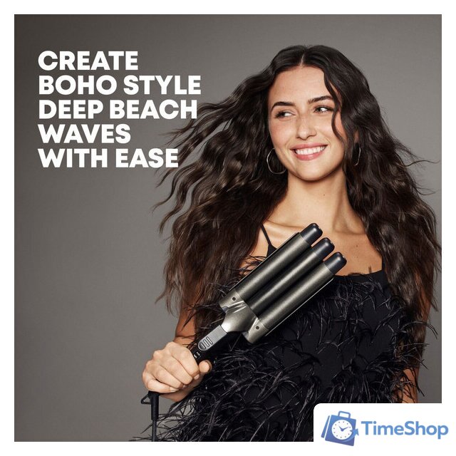 Плойка-волна Revamp Beach Waver WV-2000 - Изображение №4 — Интернет-магазин Time-Shop