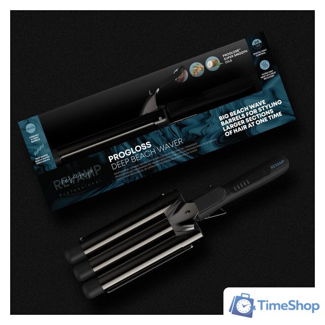 Плойка-волна Revamp Beach Waver WV-2000 - Изображение №6 — Интернет-магазин Time-Shop