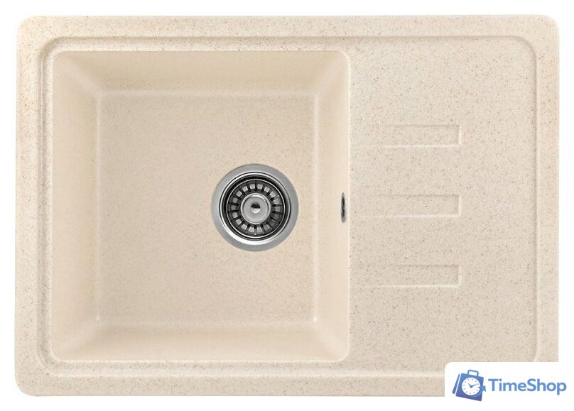 Кухонная мойка Saniteco Rosa (бежевый) - Изображение №6 — Интернет-магазин Time-Shop