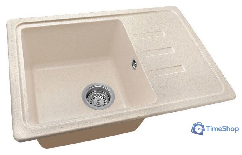Кухонная мойка Saniteco Rosa (бежевый) - Изображение №7 — Интернет-магазин Time-Shop