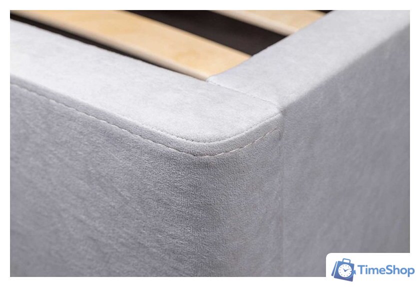 Кровать Ангстрем Дольче спальня с ПМ ДЛ-811.26 исп.30 (кашемир серый) - Изображение №19 — Интернет-магазин Time-Shop