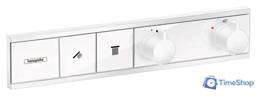 Смеситель без скрытого механизма Hansgrohe RainSelect 15380700 (белый) - Изображение №1 — Интернет-магазин Time-Shop