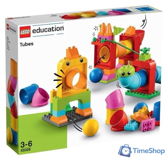 Набор деталей LEGO Education 45026 Трубки - Изображение №1 — Интернет-магазин Time-Shop
