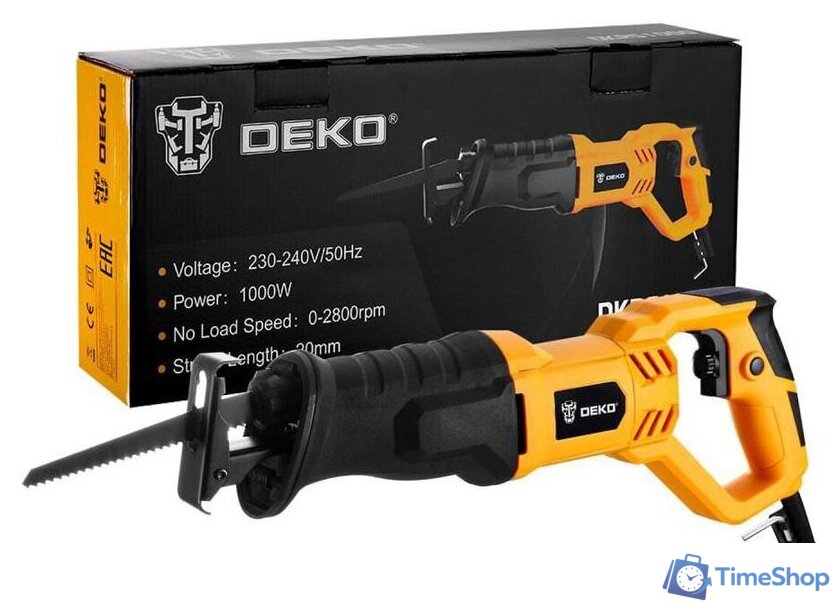 Сабельная пила Deko DKRS1000 063-4194 - Изображение №2 — Интернет-магазин Time-Shop